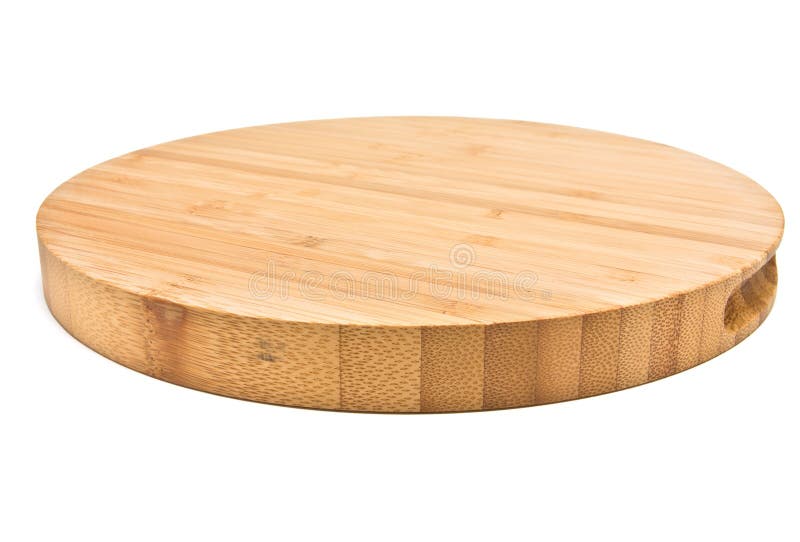 Bamboo Chopping Board stock image