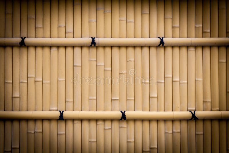 Bamboo fence texture stock photos Bamboo fence texture stock photos