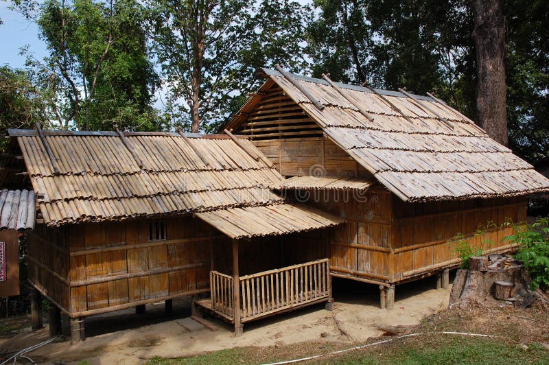 Bamboo house