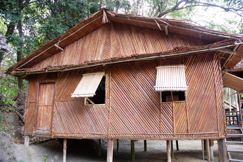 Bamboo house