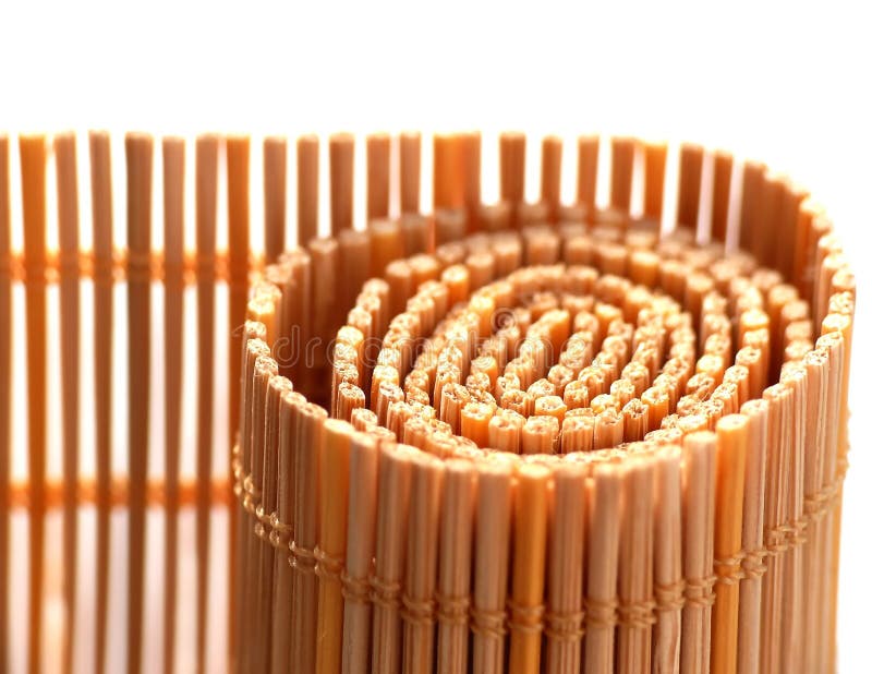Bamboo mat stock photo. Image of abstract, bamboo, roll 7328208
