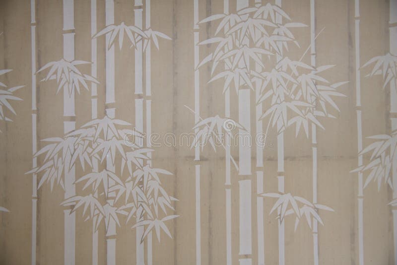 Bamboo paper window