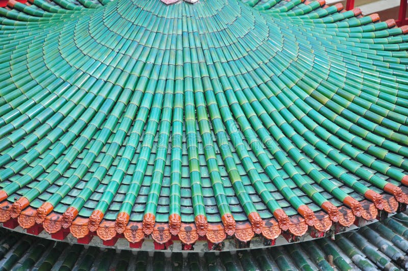 Bamboo pattern shelter