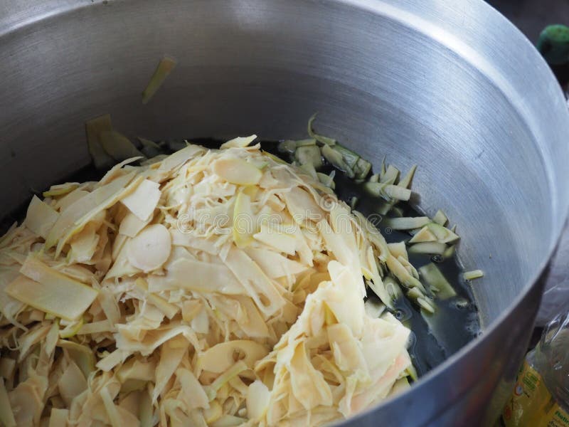 Bamboo shoots curry. stock photo. Image of gourmet, curry 82612476