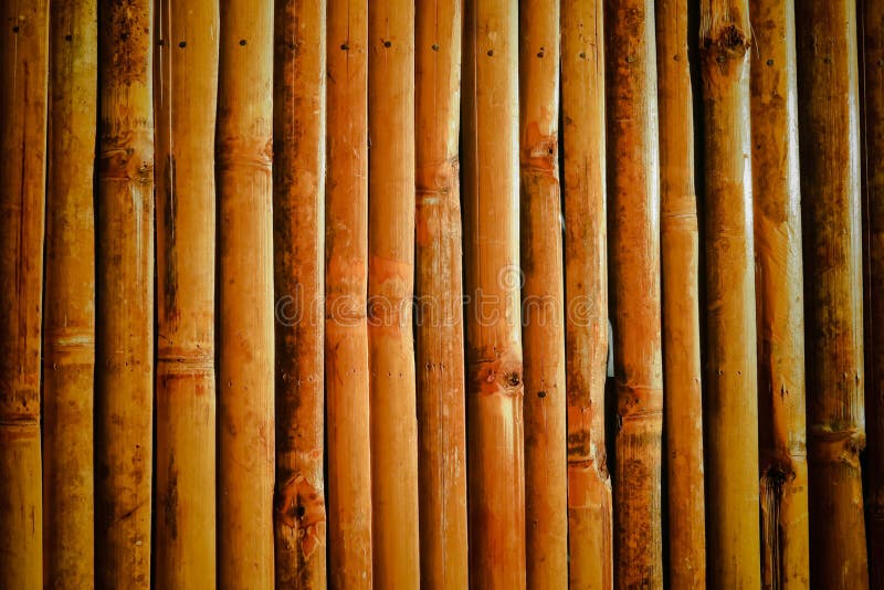 Bamboo wall stock image. Image of brown, bark, outdoor 18162937