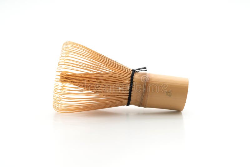 Bamboo Whisk for Making Matcha Green Tea Stock Photo Image of