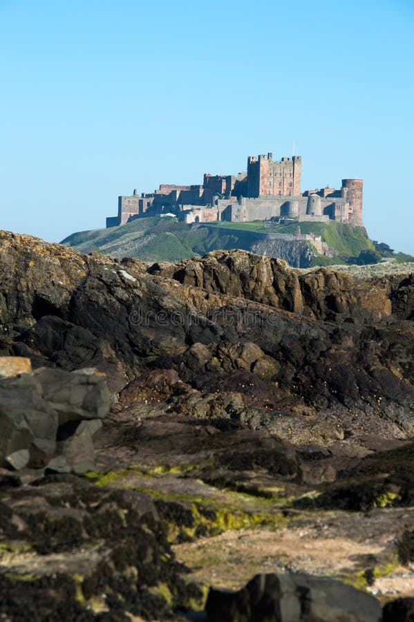 Bamburgh Castle stock image Bamburgh Castle stock image