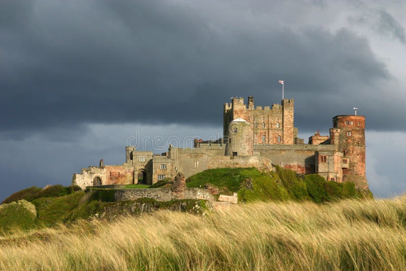Bamburgh Castle. royalty free stock image Bamburgh Castle. royalty free stock image