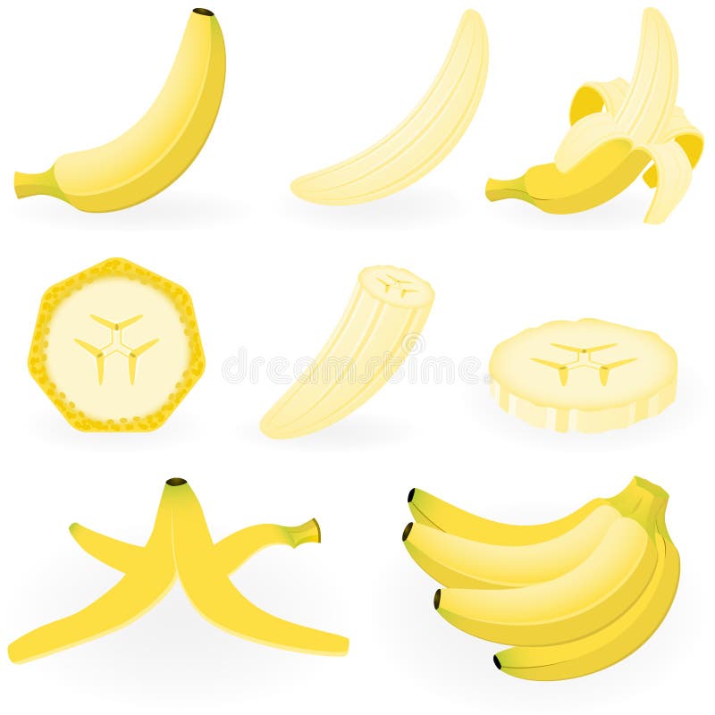 Banana vector illustration Banana vector illustration