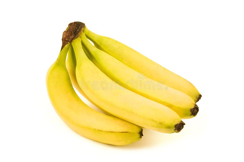 Banana stock image. Image of object, plantain, yellow - 3901663