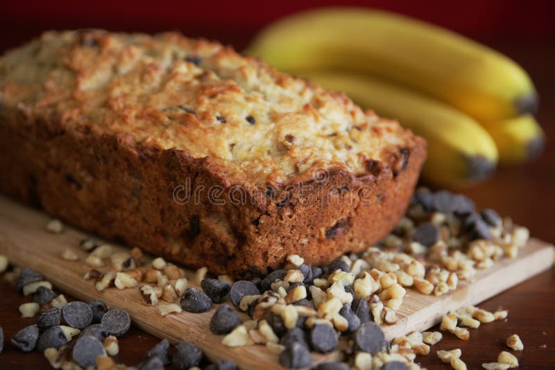 Banana bread royalty free stock photos