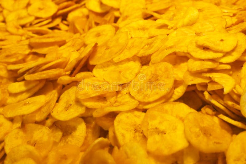 Banana chips background stock photo. Image of traditional 29573072