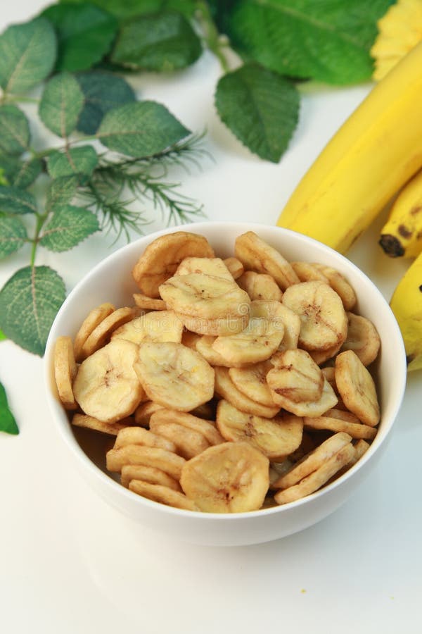 Banana chips stock image. Image of tasty, nutrition, food 67092939