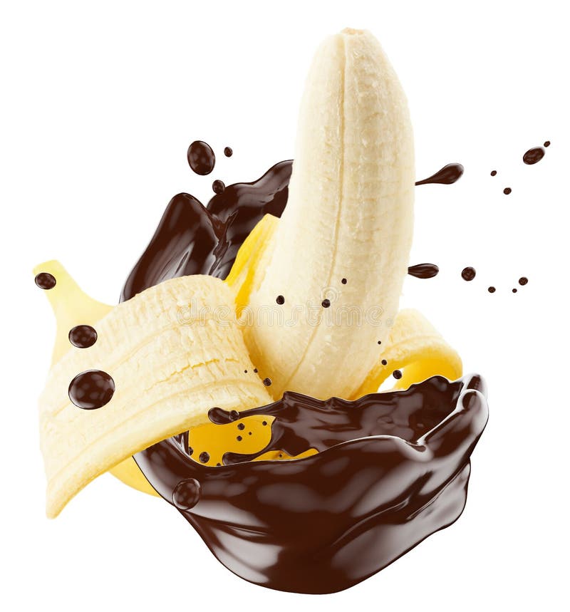 Helados Chocolate Platanos Postres 93+ Thousand Chocolate Banana