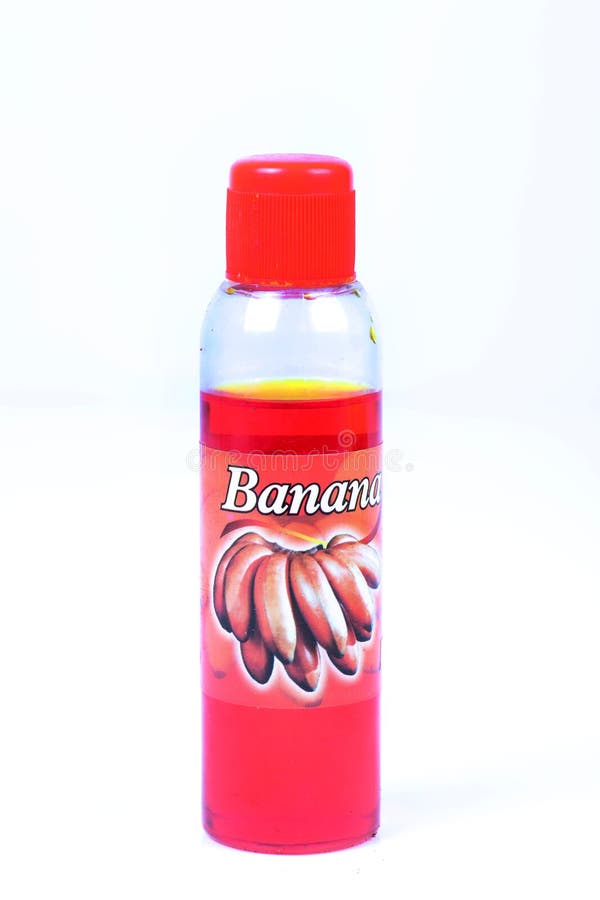 Banana essence stock photo. Image of bottle, liquid, natural 65276102