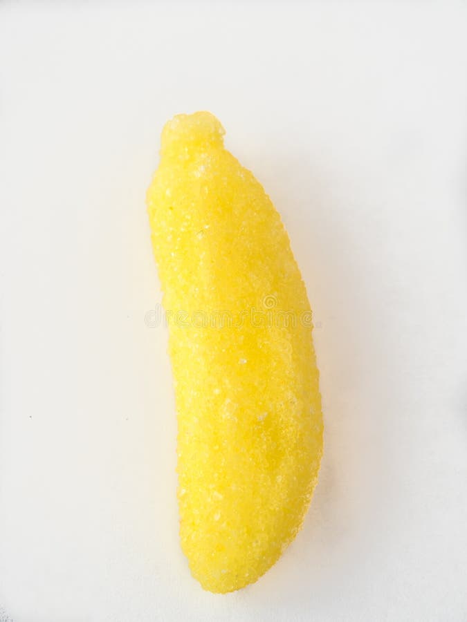102 Delicious Gummy Banana Candy Isolated Stock Photos Free & Royalty
