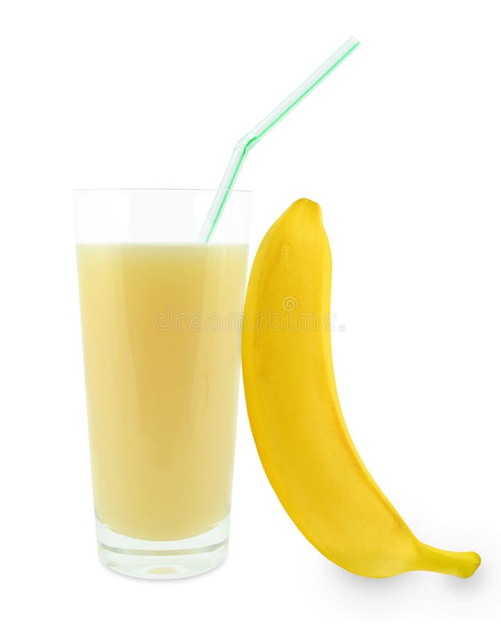 Banana Juice Stock Image Image Of Health Juicy Glass 39122651