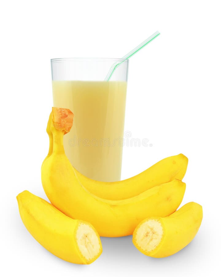 Banana juice stock image. Image of exotic, banana, sweet 38891259