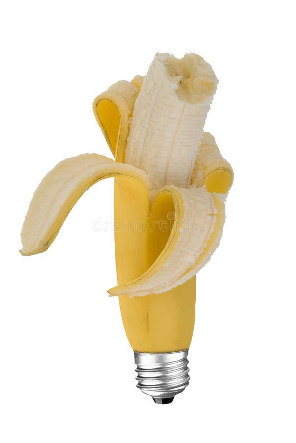 Banana lightbulb