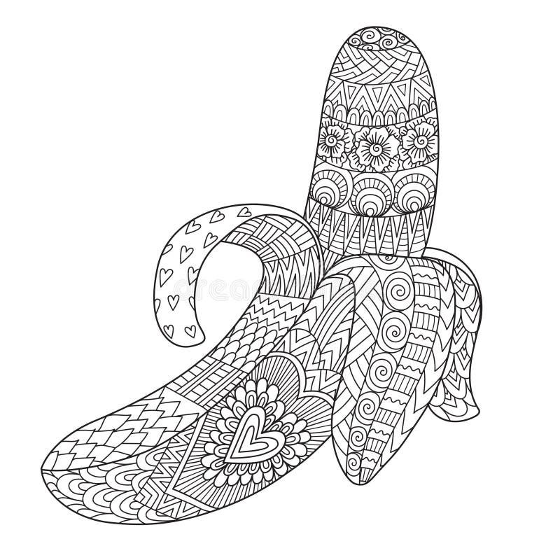 700 Collections Coloring Pages Of A Banana  Latest HD