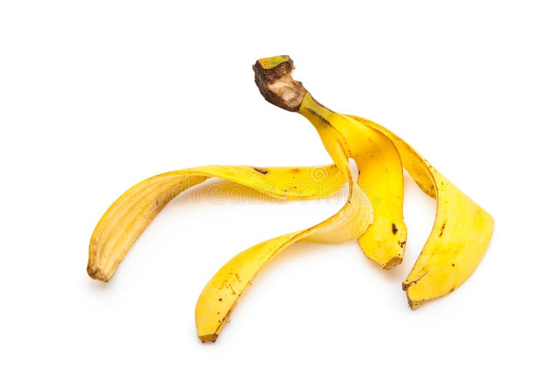 Banana peel stock image. Image of slide, closeup, studio 71163953