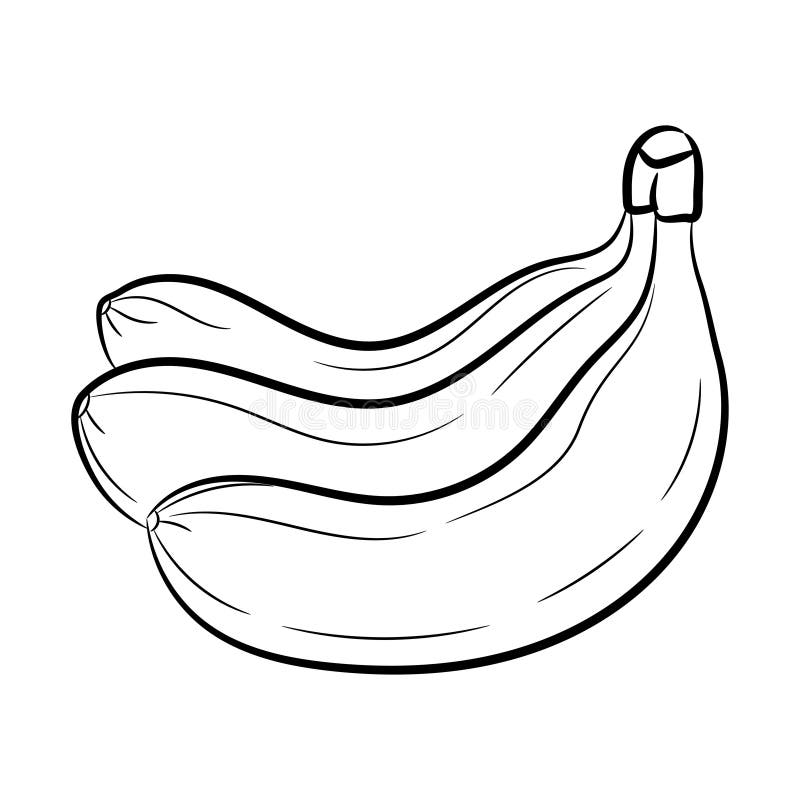 Adesivo Desenho de rabo de banana