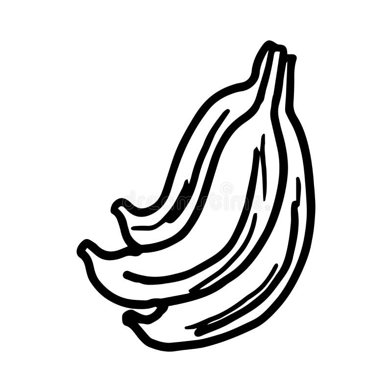 Adesivo Desenho de rabo de banana