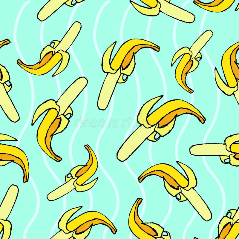 Cute Banana Peel Stock Illustrations – 1,250 Cute Banana Peel Stock ...