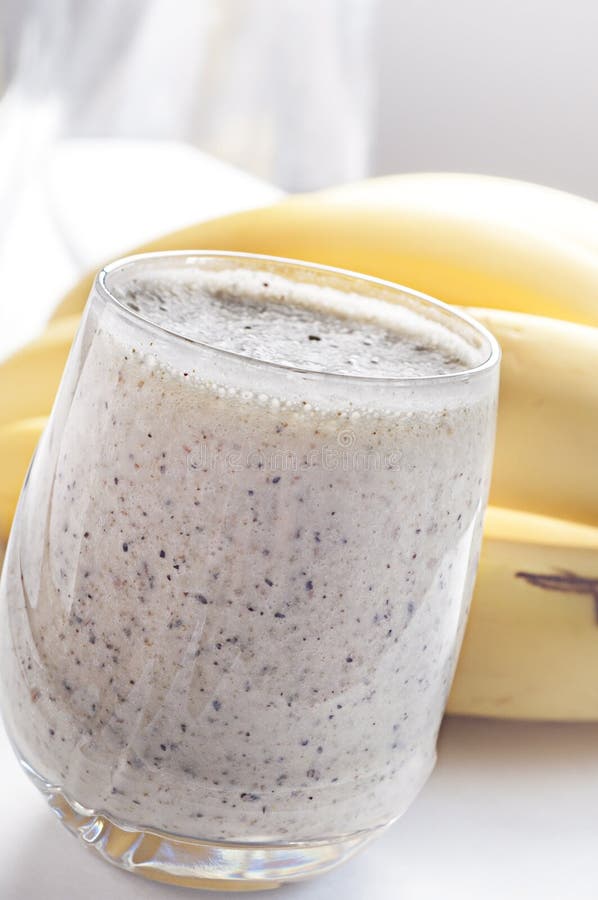 Banana smoothie royalty free stock photo Banana smoothie royalty free stock photo