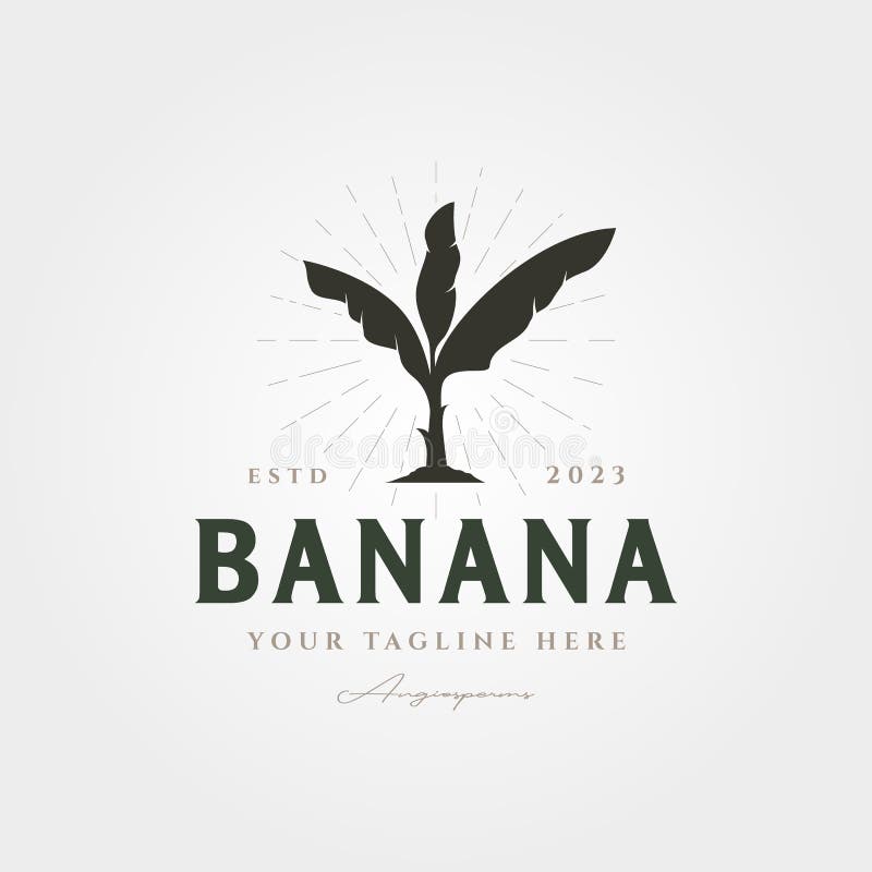 Banana Tree Logo Stock Illustrations 2,714 Banana Tree Logo Stock