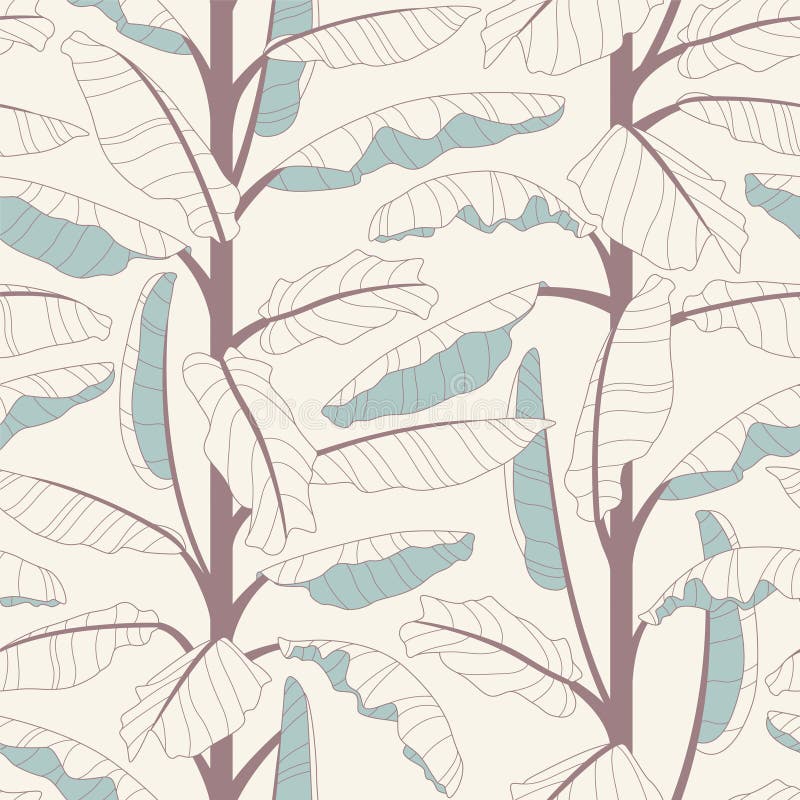 Banana tree stock illustration Banana tree stock illustration