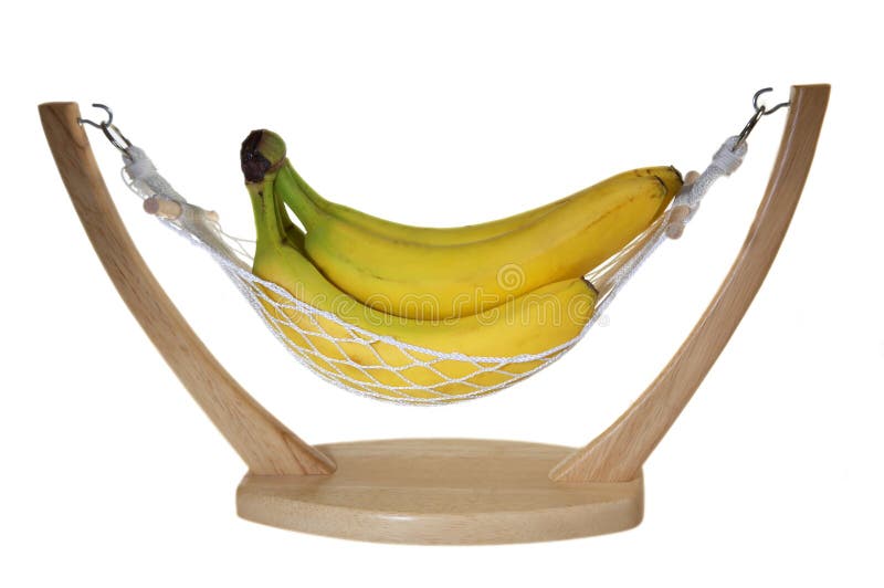Bananas in hammock. 