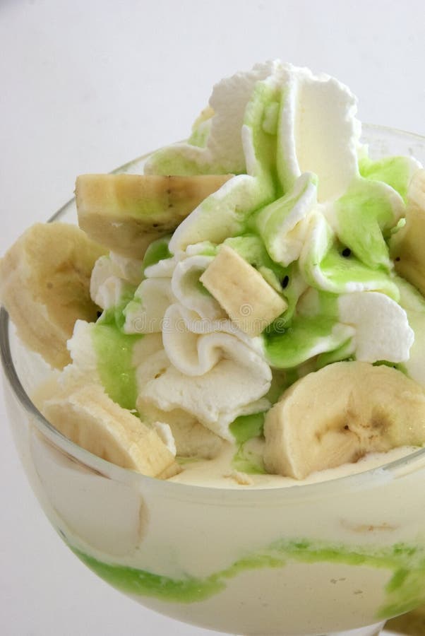 Bananas ice cream