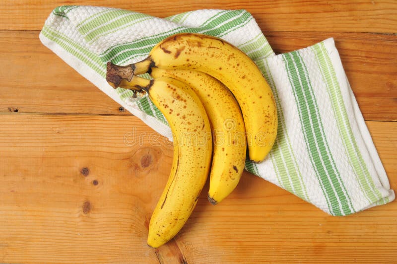 Bananas maduras