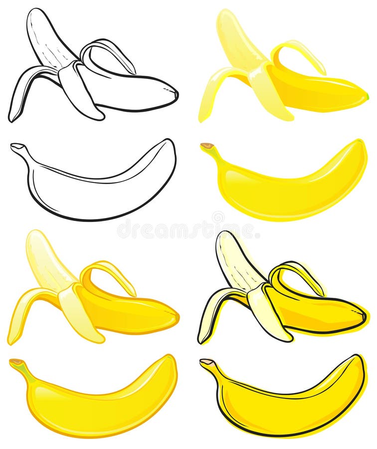 Banane stock abbildung