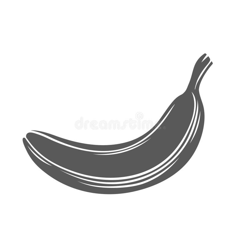 Bananenglyphen-Symbol lizenzfreie abbildung