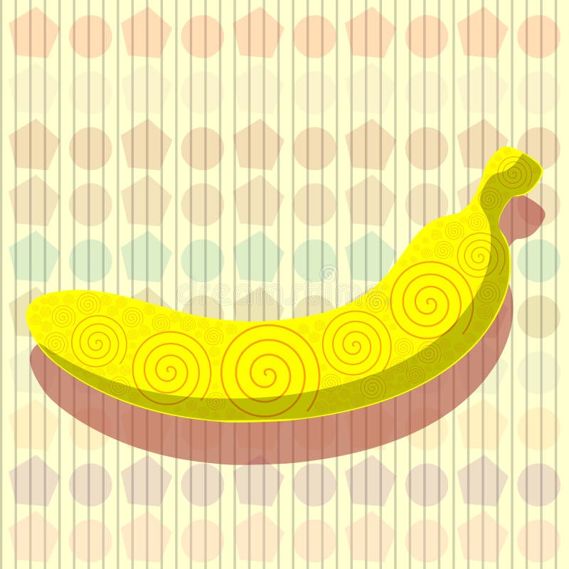 Bananenphantasie vektor abbildung Bananenphantasie vektor abbildung