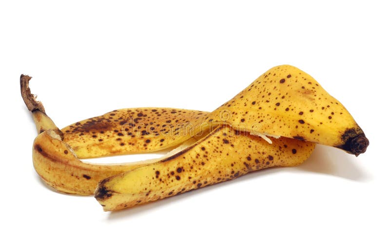 bananowa łupa fotografia royalty free bananowa łupa fotografia royalty free