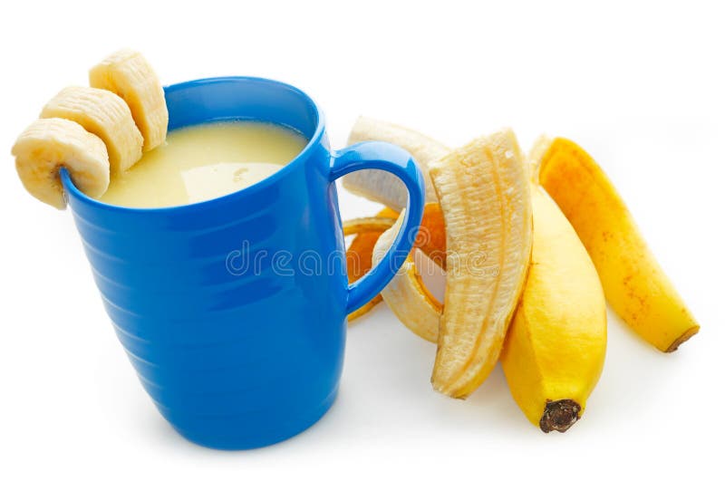bananowy smoothie fotografia royalty free bananowy smoothie fotografia royalty free
