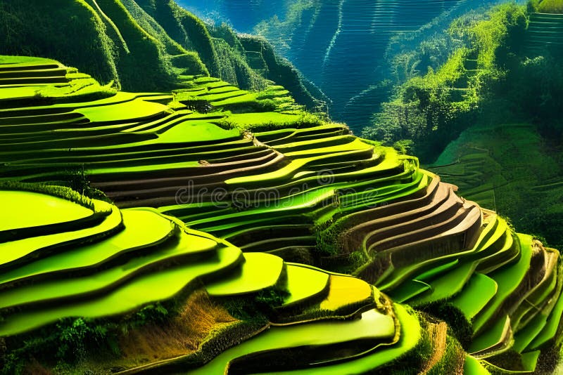Banaue Rice Terrace Stock Illustrations – 19 Banaue Rice Terrace Stock