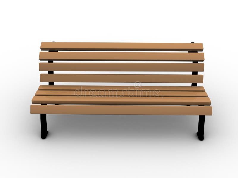 Panchina illustrazione vettoriale