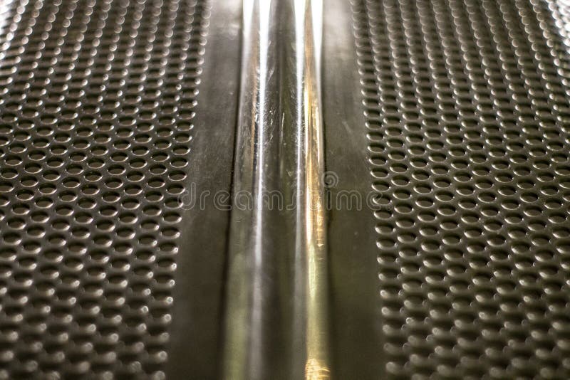 Banco e noite do metal dos detalhes foto de stock Banco e noite do metal dos detalhes foto de stock
