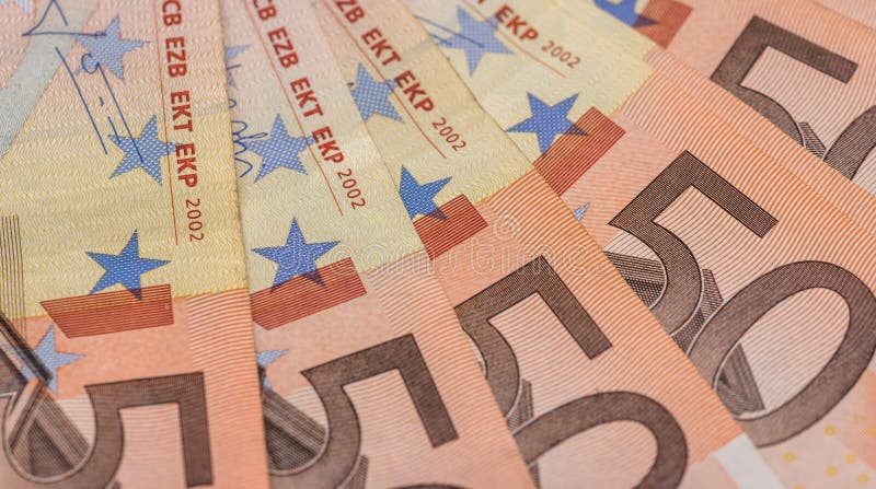 Different Euro banknotes EU top view, European currency. Economy finance concept. Different Euro banknotes EU top view, European currency. Economy finance concept