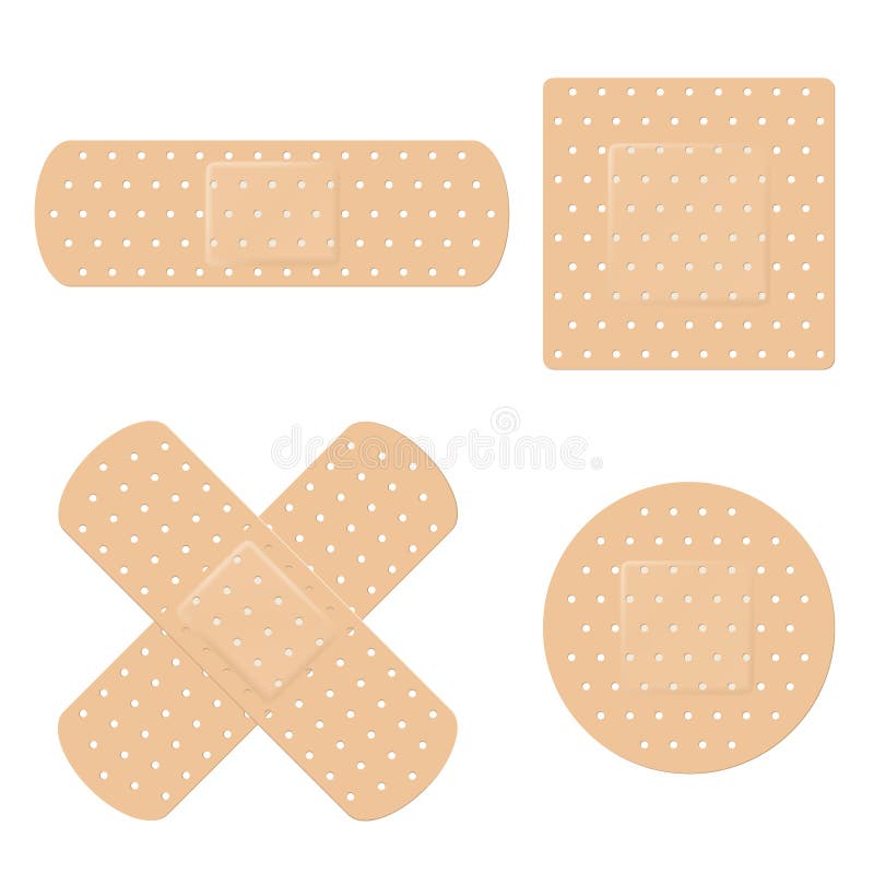 Band Aid Vector Set