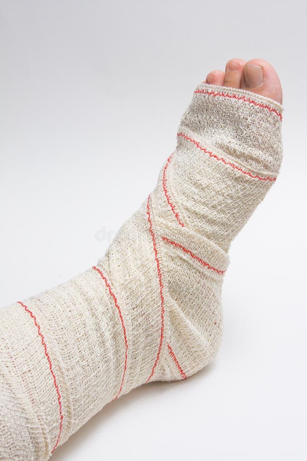 Bandage foot stock photo. Image of protection, foot, cure 22121894