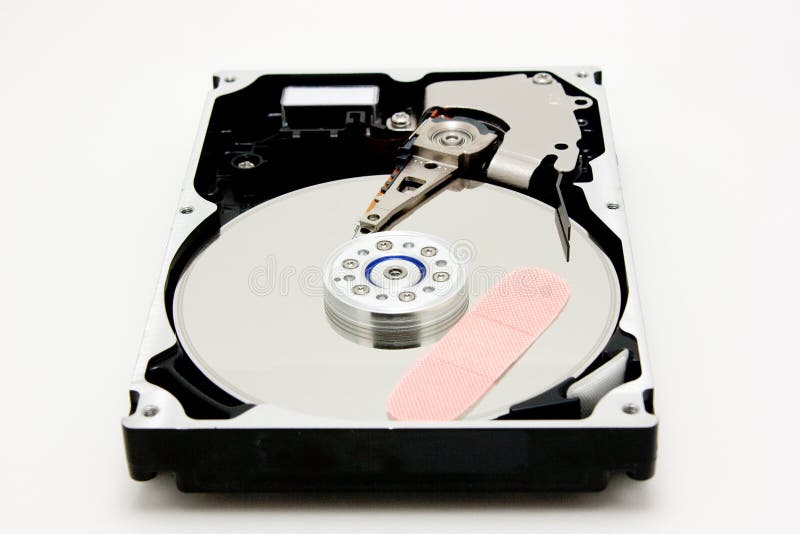 Bandaged Hard Drive