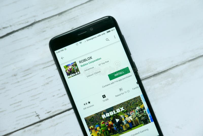 Roblox App Store. Close Up of Smartphone with Roblox Application Editorial  Photo - Image of gaming, digital: 212097366