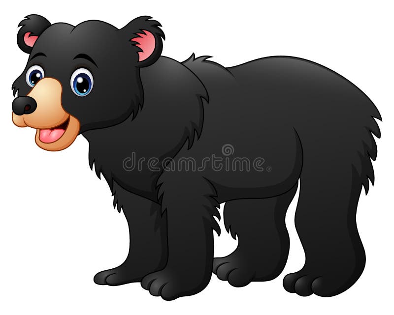 Bande dessinée d'ours de miel illustration libre de droits Bande dessinée d'ours de miel illustration libre de droits