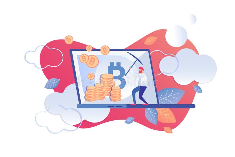 Bande dessinée d'outils d'analyse technique de Cryptocurrency illustration de vecteur Bande dessinée d'outils d'analyse technique de Cryptocurrency illustration de vecteur