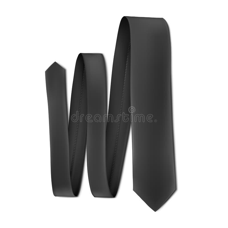 Bande noire de cravate photos stock Bande noire de cravate photos stock